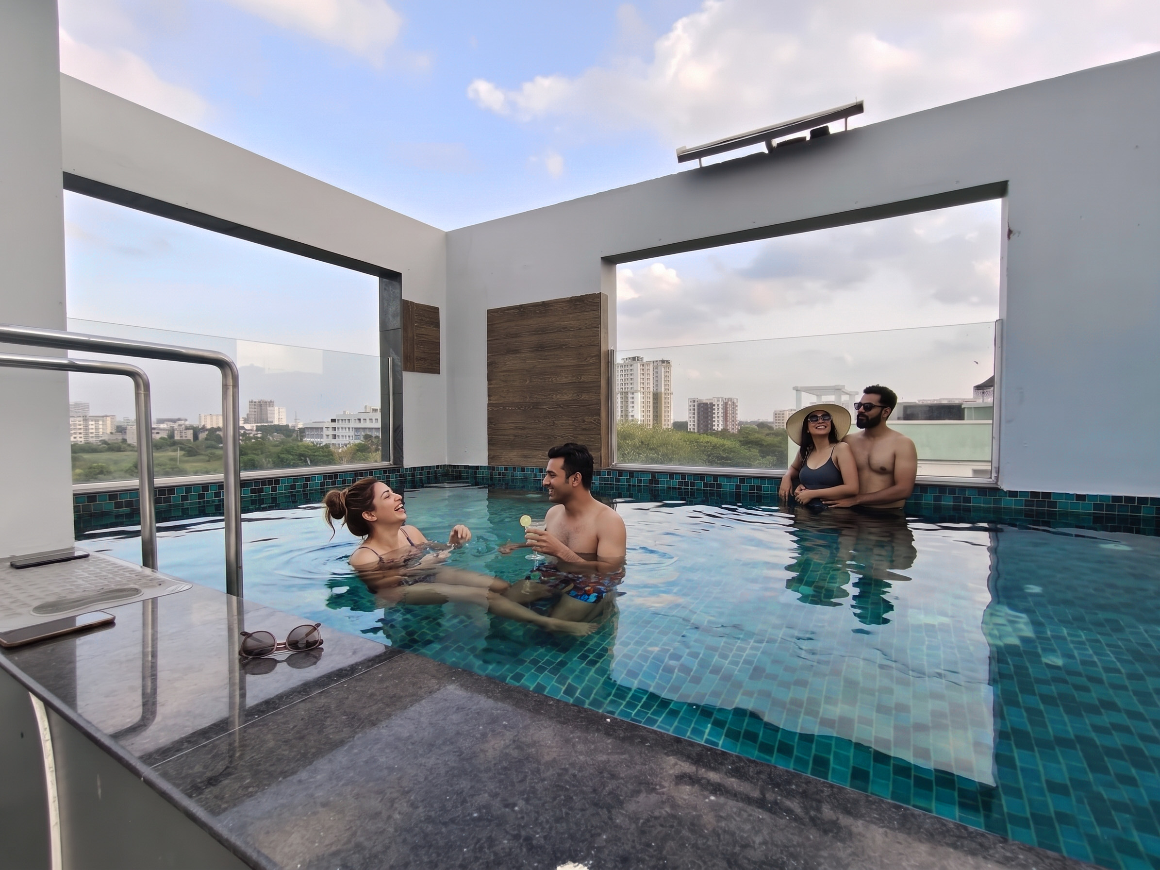 Rooftop Pool Experience