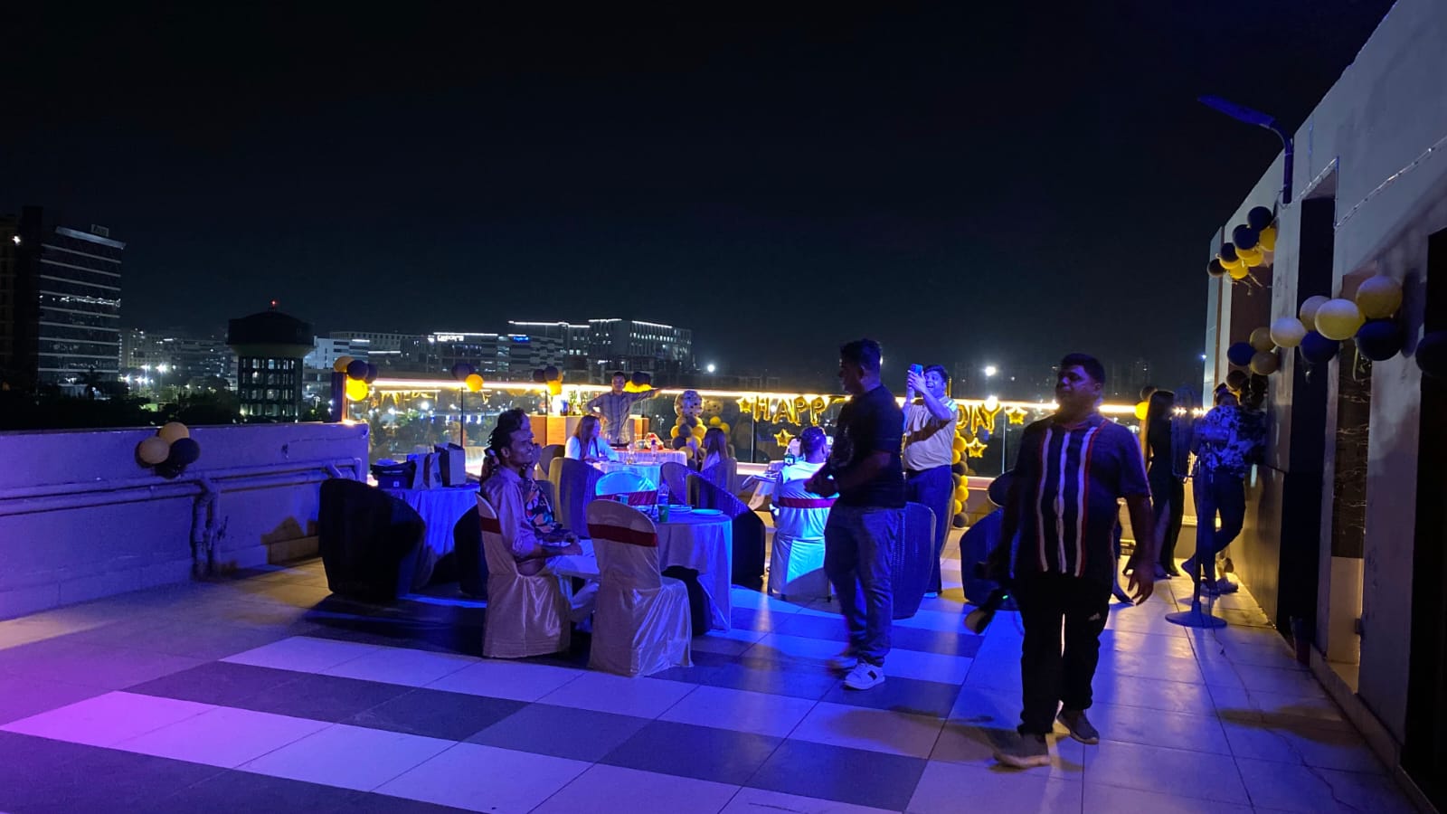 Rooftop Pool Area